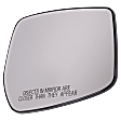 Passenger Side Mirror Glass, Heated, No Blind Spot Feature