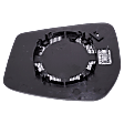 Passenger Side Mirror Glass, Heated, No Blind Spot Feature