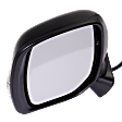 Driver Side Mirror, Power Adjust, Manual Folding, Heated, Paintable, In-housing Signal Light, With memory, No Puddle Light, No Auto-Dimming, No Blind Spot Feature, 6 Cyl., 3.5L Engine