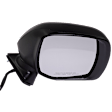 Passenger Side Mirror, Power Adjust, Manual Folding, Heated, Paintable, In-housing Signal Light, With memory, No Puddle Light, No Auto-Dimming, No Blind Spot Feature, 6 Cyl., 3.5L Engine