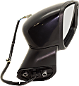 Passenger Side Mirror, Power, Manual Folding, Non-Heated, Paintable, In-housing Signal Light, No Memory, No Puddle Light, No Auto-Dimming, No Blind Spot Feature, SR Model