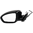 Driver Side Mirror, Power Adjust, Manual Folding, Heated, Paintable, In-housing Signal Light, No Memory, Puddle Light, Auto-Dimming, and Blind Spot Feature, For Models Without SVC