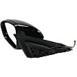 Driver Side Mirror, Power Adjust, Manual Folding, Heated, Paintable, In-housing Signal Light, No Memory, Puddle Light, Auto-Dimming, and Blind Spot Feature, For Models Without SVC