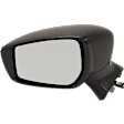 Driver Side Mirror, Power Adjust, Manual Folding, Non-Heated, Paintable, No Signal Light, No Memory, No Puddle Light, No Auto-Dimming, No Blind Spot Feature