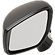 Driver Side Mirror, Power Adjust, Manual Folding, Non-Heated, Paintable, No Signal Light, No Memory, No Puddle Light, No Auto-Dimming, No Blind Spot Feature