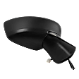 Passenger Side Mirror, Power, Manual Folding, Non-Heated, Paintable, No Signal Light, No Memory, No Puddle Light, No Auto-Dimming, No Blind Spot Feature