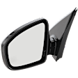 Driver Side Mirror, Power Adjust, Manual Folding, Non-Heated, Paintable, No Signal Light, No Memory, No Puddle Light, No Auto-Dimming, No Blind Spot Feature