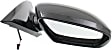 2014 Nissan Pathfinder - Passenger Side Mirror, Power Adjust, Non-Heated, Paintable, Manual Folding, No Signal Light, No Blind Spot Feature, No Memory, No Puddle Light, No Auto-Dimming