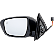 Driver Side Mirror, Power Adjust, Manual Folding, Heated, Paintable, In-housing Signal Light, No Memory, No Puddle Light, No Auto-Dimming, No Blind Spot Feature