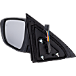 Driver Side Mirror, Power Adjust, Manual Folding, Heated, Paintable, In-housing Signal Light, No Memory, No Puddle Light, No Auto-Dimming, No Blind Spot Feature