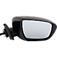 Passenger Side Mirror, Power, Manual Folding, Non-Heated, Paintable, In-housing Signal Light, No Memory, Puddle Light, Auto-Dimming and Blind Spot Feature, Without Side Object Sensor, 1.6L Engine