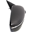 Passenger Side Mirror, Power, Manual Folding, Non-Heated, Paintable, In-housing Signal Light, No Memory, Puddle Light, Auto-Dimming and Blind Spot Feature, Without Side Object Sensor, 1.6L Engine