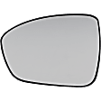 Driver Side Mirror Glass, Non-Heated, No Blind Spot Feature, No Turn Signal Light, For Models Without Premium Package