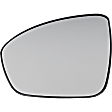 Driver Side Mirror Glass, Non-Heated, No Blind Spot Feature, No Turn Signal Light, For Models Without Premium Package