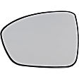 2019 Nissan Altima - Mirror Glass Driver Side, Heated, No Blind Spot Feature, No Signal Light