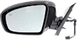 Driver Side Mirror, Power, Manual Folding, Heated, Paintable, No Signal Light, With memory, No Puddle Light, Auto-Dim, and Blind Spot Feature, SL Model, Without Around View Monitor