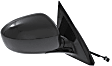 Passenger Side Mirror, Power, Manual Folding, Heated, Paintable, No Signal Light, With memory, No Puddle Light, Auto-Dim, and Blind Spot Feature, SL Model, Without Around View Monitor