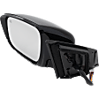 Driver Side Mirror, Power, Manual Folding, Heated, Paintable, In-housing Signal Light, With memory, No Puddle Light, No Auto-Dimming, No Blind Spot Feature