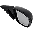 Passenger Side Mirror, Power, Manual Folding, Heated, Paintable, In-housing Signal Light, With memory, No Puddle Light, No Auto-Dimming, No Blind Spot Feature