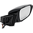 Passenger Side Mirror, Power, Manual Folding, Heated, Paintable, In-housing Signal Light, With memory, No Puddle Light, No Auto-Dimming, No Blind Spot Feature