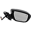Passenger Side Mirror, Power, Manual Folding, Heated, Paintable, In-housing Signal Light, With memory, No Puddle Light, No Auto-Dimming, No Blind Spot Feature