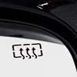 Passenger Side Mirror, Power, Manual Folding, Heated, Paintable, In-housing Signal Light, With memory, No Puddle Light, No Auto-Dimming, No Blind Spot Feature
