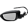 Driver Side Mirror, Power Adjust, Manual Folding, Heated, Paintable, In-housing Signal Light, No Memory, No Puddle Light, No Auto-Dimming, No Blind Spot Feature