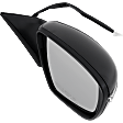 Passenger Side Mirror, Power Adjust, Manual Folding, Heated, Paintable, In-housing Signal Light, No Memory, No Puddle Light, No Auto-Dimming, No Blind Spot Feature