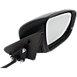 2015 Nissan Juke - Passenger Side Mirror, Power Adjust, Heated, Paintable, Manual Folding, In-housing Signal Light, No Blind Spot Feature, No Memory, No Puddle Light, No Auto-Dimming