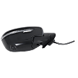 2015 Nissan Juke - Passenger Side Mirror, Power Adjust, Heated, Paintable, Manual Folding, In-housing Signal Light, No Blind Spot Feature, No Memory, No Puddle Light, No Auto-Dimming