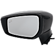 Driver Side Mirror, Power Adjust, Manual Folding, Heated, Paintable, In-housing Signal Light, No Memory, No Puddle Light, No Auto-Dimming, With Blind Spot Detection in Glass