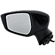 Driver Side Mirror, Power Adjust, Manual Folding, Heated, Paintable, In-housing Signal Light, No Memory, No Puddle Light, No Auto-Dimming, With Blind Spot Detection in Glass
