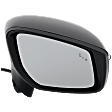Passenger Side Mirror, Power Adjust, Manual Folding, Heated, Paintable, In-housing Signal Light, No Memory, No Puddle Light, No Auto-Dimming, With Blind Spot Detection in Glass