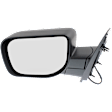 Driver Side Mirror, Power Adjust, Non-Heated, Manual Folding, Textured Black, No Signal Light, Without Memory Recall, No Puddle Light, No Auto-Dimming, No Blind Spot Feature