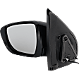 Driver Side Mirror, Power Adjust, Non-Heated, Manual Folding, Paintable, No Signal Light, Without Memory Recall, No Puddle Light, No Auto-Dimming, No Blind Spot Feature