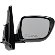 Passenger Side Mirror, Power Adjust, Non-Heated, Manual Folding, Paintable, No Signal Light, Without Memory Recall, No Puddle Light, No Auto-Dimming, No Blind Spot Feature