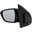 Driver Side Mirror, Manual Adjust, Non-Heated, Manual Folding, Paintable, No Signal Light, Without Memory Recall, No Puddle Light, No Auto-Dimming, No Blind Spot Feature
