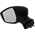 2020-2023 Nissan Versa - Driver Side Mirror, Power, Manual Folding, Heated, Paintable, No Signal Light, No Memory, No Puddle Light, No Auto-Dimming, No Blind Spot Feature