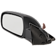 Driver Side Mirror, Power Adjust, Manual Folding, Non-Heated, Paintable, No Signal Light, No Memory, No Puddle Light, No Auto-Dimming, No Blind Spot Feature