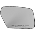 Passenger Side Mirror Glass, Non-Heated, No Blind Spot Feature