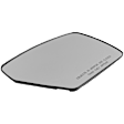 Passenger Side Mirror Glass, Non-Heated, No Blind Spot Feature