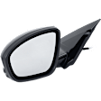 Driver Side Mirror, Power Adjust, Non-Heated, Manual Folding, Paintable, In-housing Signal Light, Without Memory Recall, No Puddle Light, No Auto-Dimming, No Blind Spot Feature