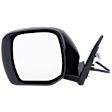 2017-2020 Nissan Armada - Driver Side Mirror, Power Adjust, Non-Heated, Power Folding, Paintable, In-housing Signal Light, No Memory, No Puddle Light, No Auto-Dimming, With Blind Spot Detection in Glass