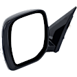 2017-2020 Nissan Armada - Driver Side Mirror, Power Adjust, Non-Heated, Power Folding, Paintable, In-housing Signal Light, No Memory, No Puddle Light, No Auto-Dimming, With Blind Spot Detection in Glass
