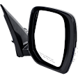 2017-2020 Nissan Armada - Passenger Side Mirror, Power Adjust, Non-Heated, Power Folding, Paintable, In-housing Signal Light, No Memory, No Puddle Light, No Auto-Dimming, With Blind Spot Detection in Glass