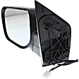 Driver Side Mirror, Power Adjust, Non-Heated, Manual Folding, Chrome, No Signal Light, No Memory, No Puddle Light, No Auto-Dim, No Blind Spot Feature
