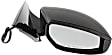 Passenger Side Mirror, Power Adjust, Manual Folding, Heated, Paintable, In-housing Signal Light, No Memory, No Puddle Light, No Auto-Dimming, No Blind Spot Feature