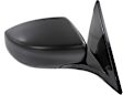 Passenger Side Mirror, Power Adjust, Manual Folding, Non-Heated, Textured Black, No Signal Light, No Memory, No Puddle Light, No Auto-Dimming, No Blind Spot Feature, S Model