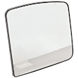 Driver Side Mirror Glass, Non-Heated, Non-Towing, No Blind Spot Feature, Flat, Main glass; With Backing Plate, S Model, For Models With Standard Type Mirror