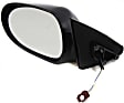 Driver Side Mirror, Power Adjust, Non-Folding, Non-Heated, Paintable, No Signal Light, No Memory, No Puddle Light, No Auto-Dimming, No Blind Spot Feature